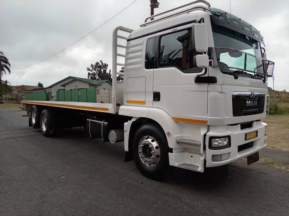 man truck