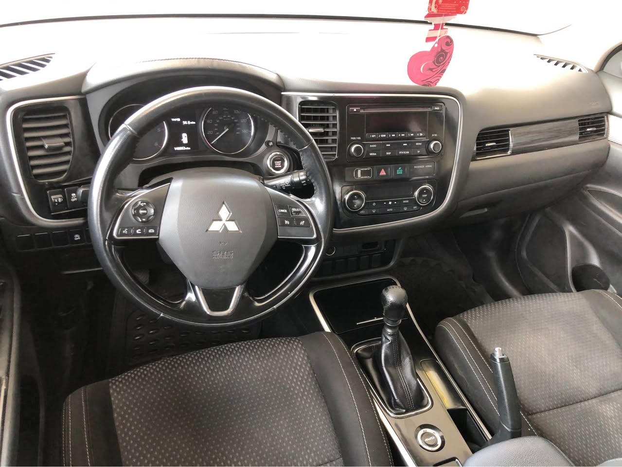 A picture of A FOREIGN USED 2017 MITSUBISHI OUTLANDER WITH DIESEL ENGINE PLUS