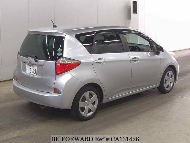 A picture of Toyota Ractis 2011 Silver Japan Import