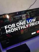 A picture of Jvc HD internet Smart TV