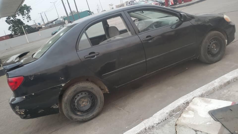 A picture of Toyota corolla