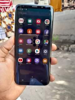 A picture of Samsung s8 plus