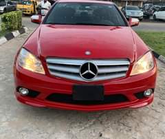 A picture of Registered 2008 Mercedes Benz C300 full Option with pop screen