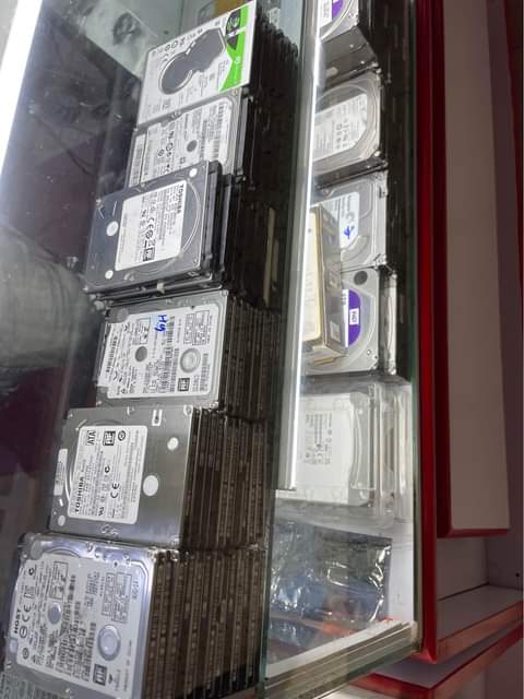 A picture of Hard Disks