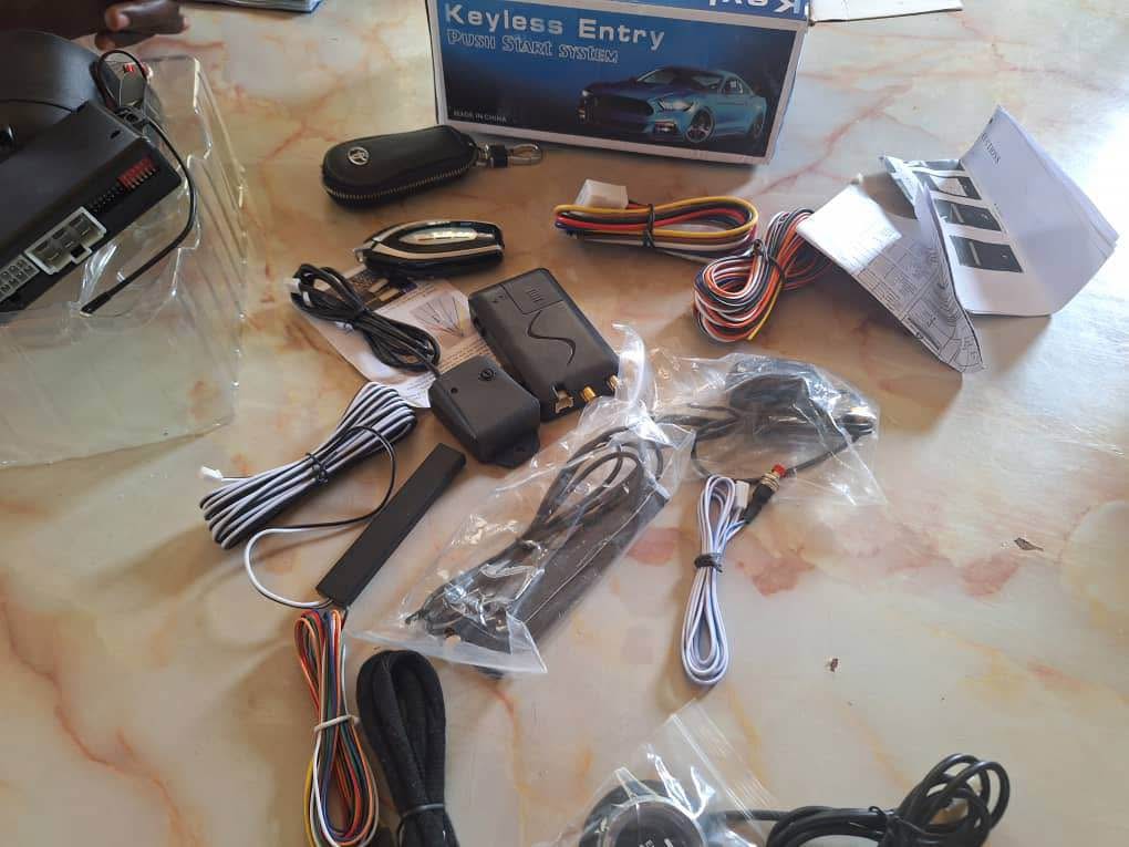 A picture of HotttSmart Push to Start Keyless Entry 5 in 1 alarm
