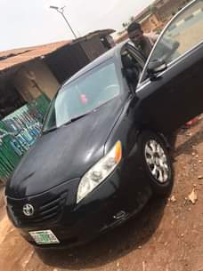 A picture of TOYOTA CAMRY MUZZLE 08 BAKED ON FIRST BODY ENGINE AND