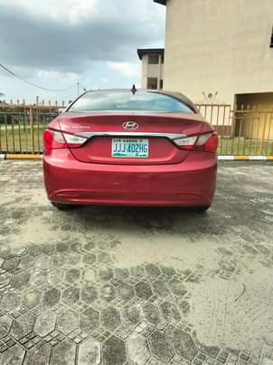 A picture of Hyundai Sonata 2012 Red GLS Sedan FWD 4cyl