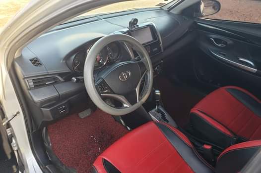 A picture of Toyota Yaris sport 1 5 urgently sale price are negotiable