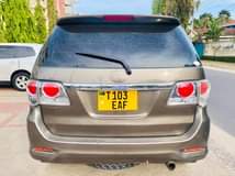 A picture of Toyota fortuner EAF