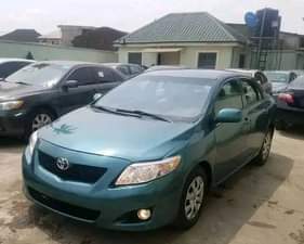 A picture of Fully pimped Tokunbo Toyota corolla Automatic Transmission fabric interior Alloy