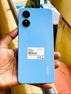 A picture of Oppo a17 Storage 64 Ram 4 Full Box