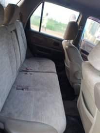 A picture of Red Honda crv