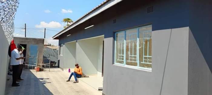 newly built houses