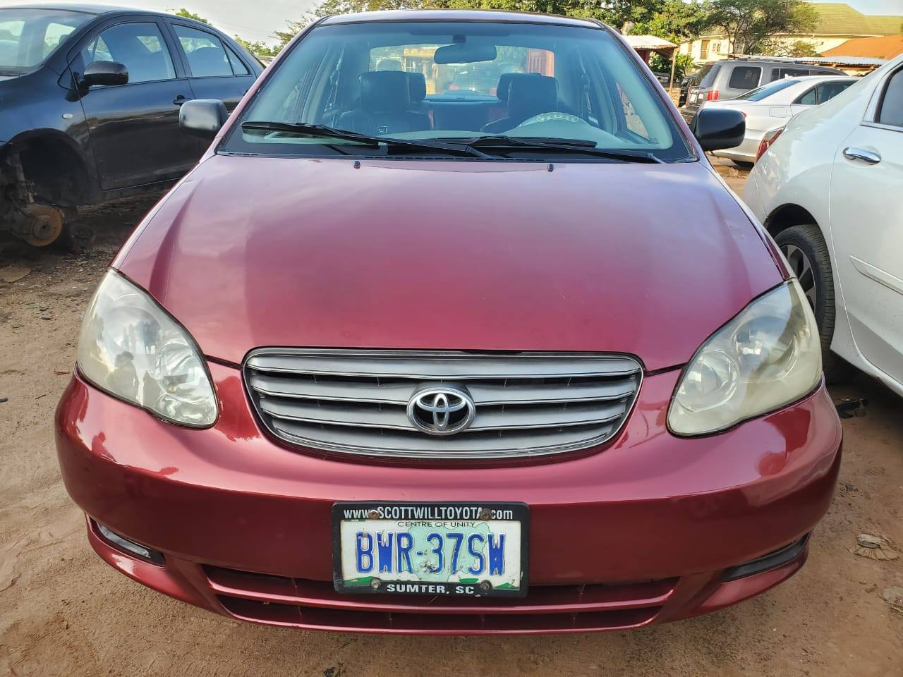 A picture of TOYOTA COROLLA 2004