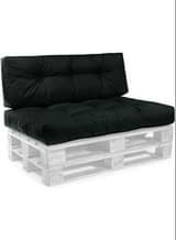 A picture of Pallet chair cushions for a 2 seater back and seat