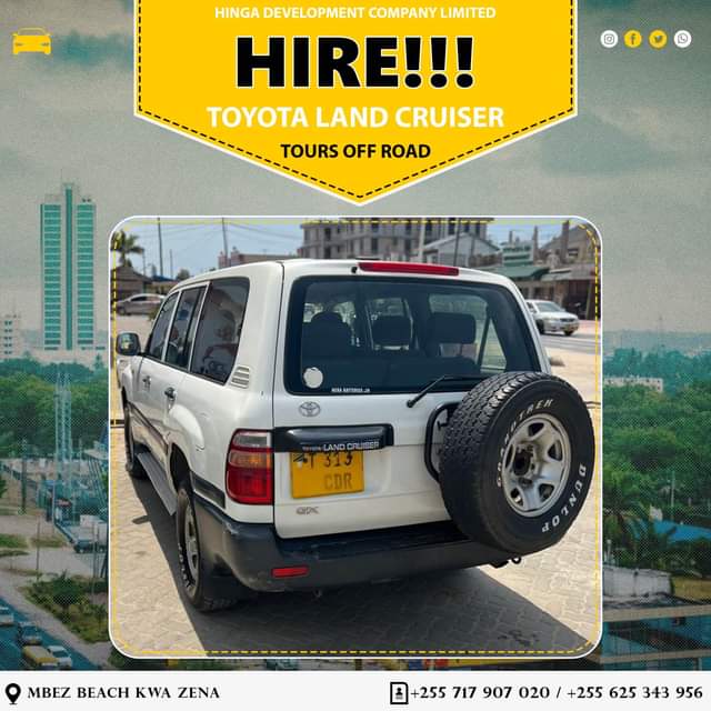 A picture of Car rental services call me 0717907020