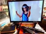 A picture of Saachi analog 19inches tv 160k Startimes decorder 30k Table fan