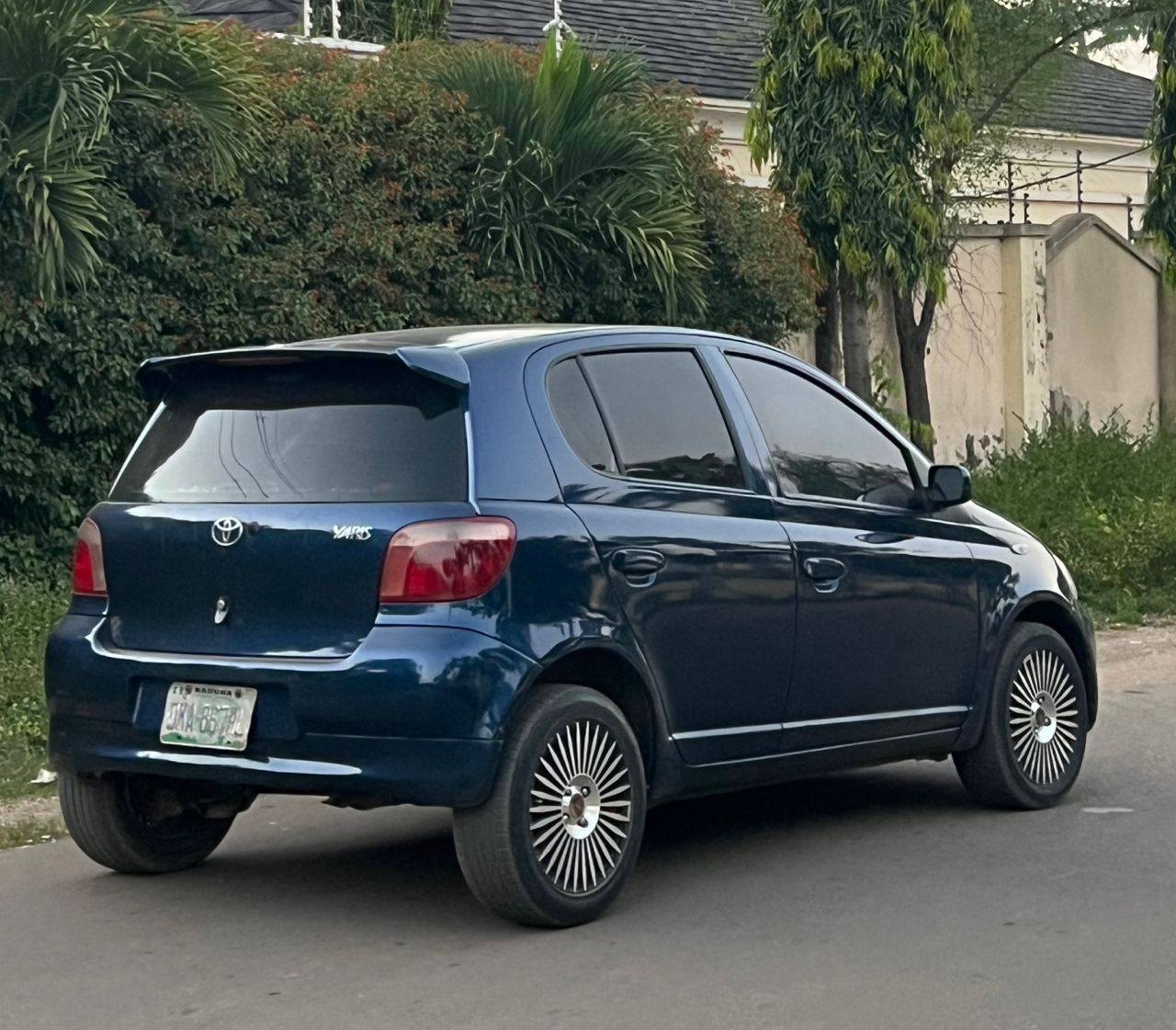 A picture of Distress Toyota Yaris 2005