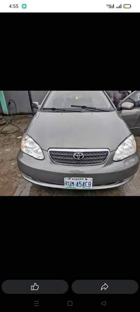A picture of 06 Corolla 3 5 last location umuahia buy and drive