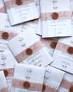 A picture of Wedding cards