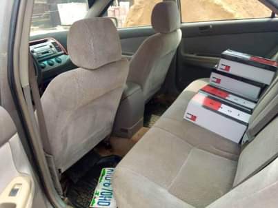 A picture of REGISTERED 2003 TOYOTA CAMRY WHAT TO FIX NOTHING PAINTED ENGINE