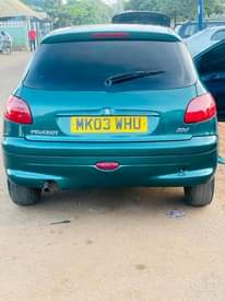 A picture of BELGIUM ESCAPE REGISTERED PEUGEOT 206