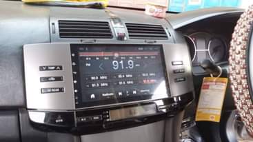 A picture of Car android radios