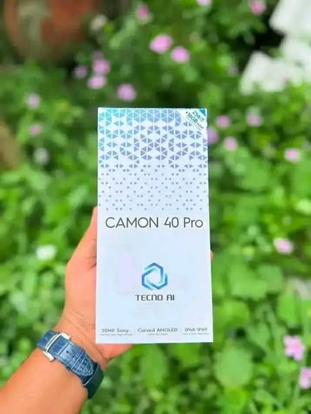 A picture of TECNO CAMON 40 PRO BOXED CURVED SCREEN WITH 256GB STORAGE