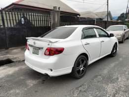 A picture of TOYOTA COROLLA SPORT Model 2011 2012 Catalyst intact Duties duly