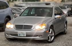 A picture of CLASSIC NEATLY USED MERCEDES BENZ C230 2006 MODEL WITH ORIGINAL