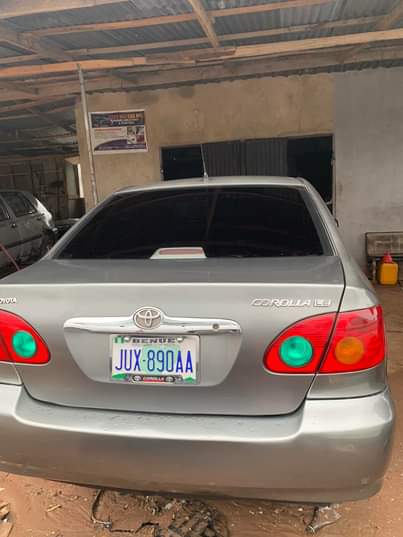 A picture of 2004 Corolla for sale in umuahia Abia state Engine untouched