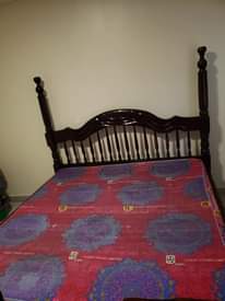 A picture of 6 6 bed and matress and sofa chair