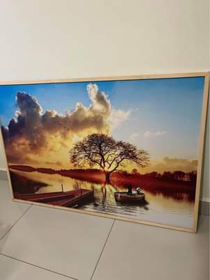 A picture of Wall hangings 80cm by 65cm 70k per piece The big