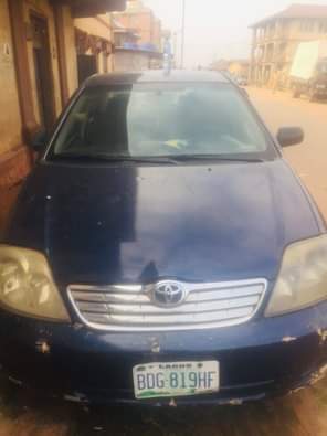A picture of Clean Toyota Corolla 06 model in a good condition location