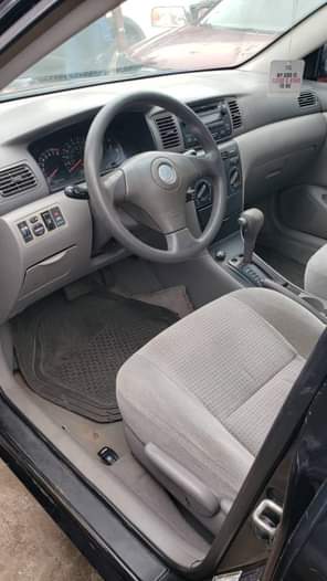A picture of 2007 model Toyota Corolla LE Pure first body pan Tokumbo