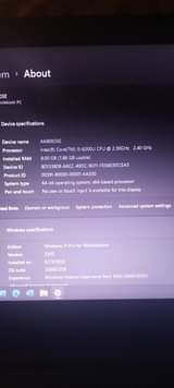 A picture of Lenovo i5 laptop 6th generation at 780 000