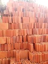 A picture of Quality Clay products like maxpans half bricks roofing tiles vents