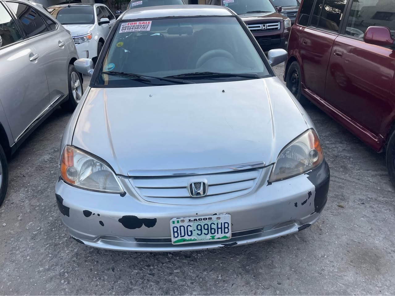 A picture of 2002 Honda civic Super clean use with tokunbo engine and