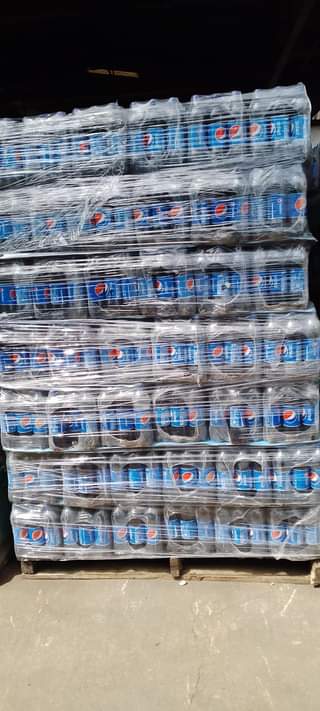 A picture of Pepsi 7up Mirinda Supa Komando Aquafina Premium Water