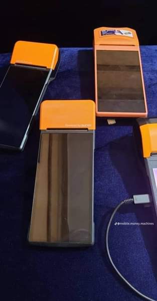 A picture of Mobile money Machines.0751819335