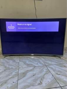 A picture of HiSense Television 55Inches Curve