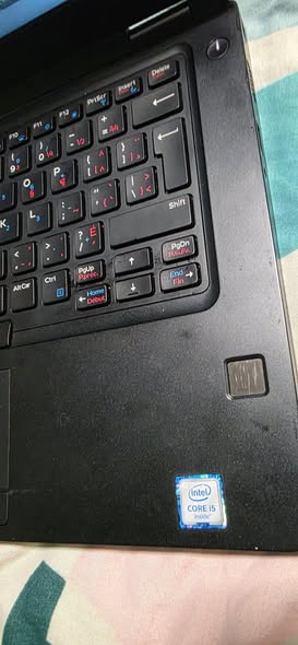 A picture of Dell latitude 256 ssd 8gb ram strong battery 6 hrs
