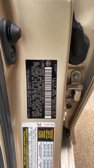 A picture of Neatly used Toyota Camry 2012 model