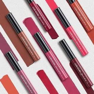 A picture of lakmeeee matte lipstcks