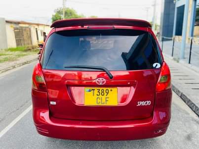 A picture of Toyota spacio new