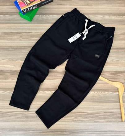 A picture of sweater pants available and we deliver at a cost