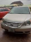 A picture of 2009 010 model Honda Odyssey here in OWERRI Fullest option