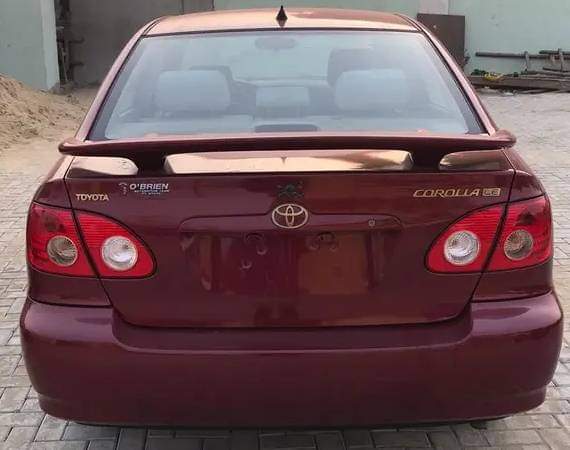 A picture of Brand TOYOTA Model COROLLA L E Year 2008 Transmission Automatic