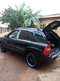 A picture of Kia sportage 09 working perfectly buy and drive