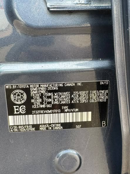 A picture of Toyota RAV4 2014